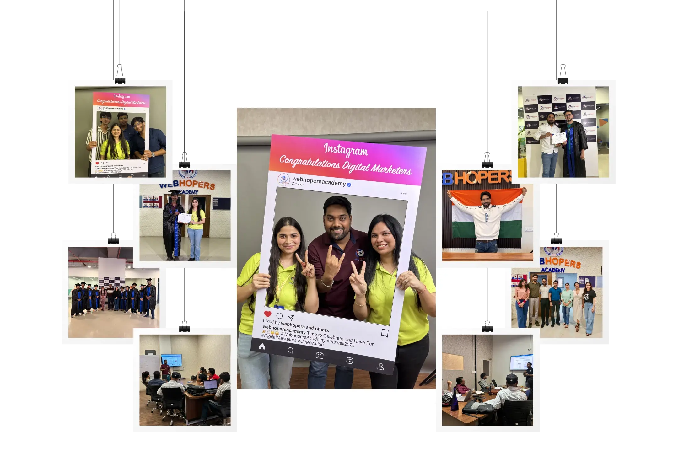 Students at WebHopers Academy Digital Marketing Institute